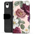 iPhone XR Premijum Futrola-Novčanik - Romantično Cveće