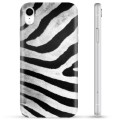 iPhone XR TPU Maska - Zebra