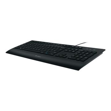 Logitech K280e Tastatura sa Kablom - Američki Raspored - Crna