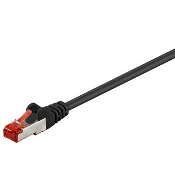 Goobay CCA RJ45 S/FTP CAT 6 Mrežni Kabl - 5m - Crni