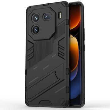 vivo iQOO 12 Pro Armor Series Hibridna Maska sa Postoljem - Crna
