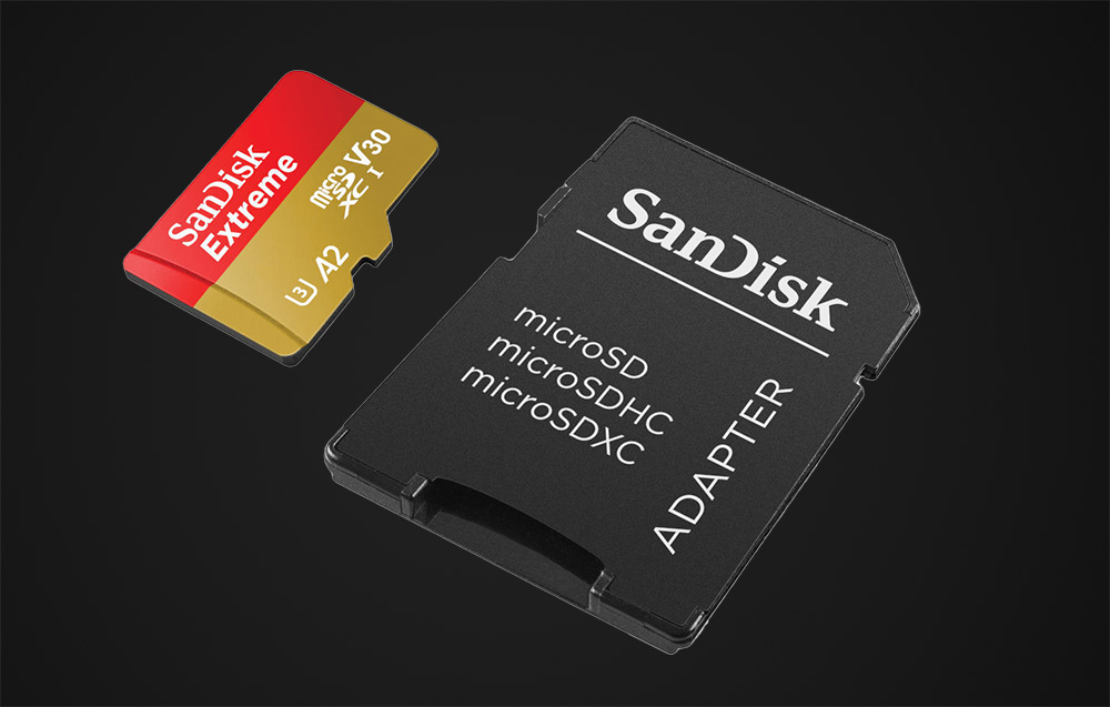 SanDisk Extreme microSDXC Memory Card SDSQXAV-256G-GN6MA - 256GB